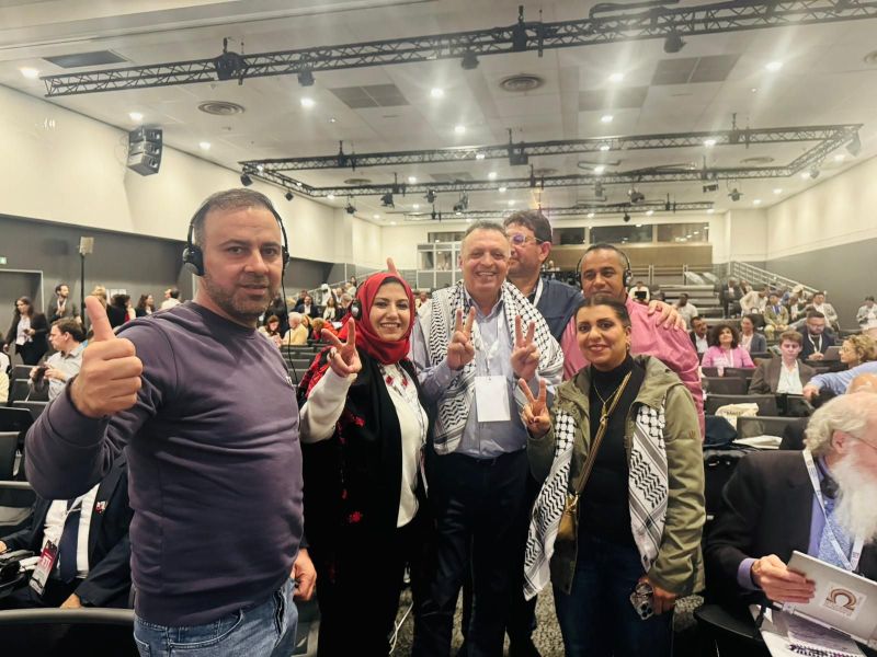 نقيب صحفيي فلسطين يحصد منصب نائب رئيس الاتحاد الدولي للصحفيين في مؤتمر باريس
