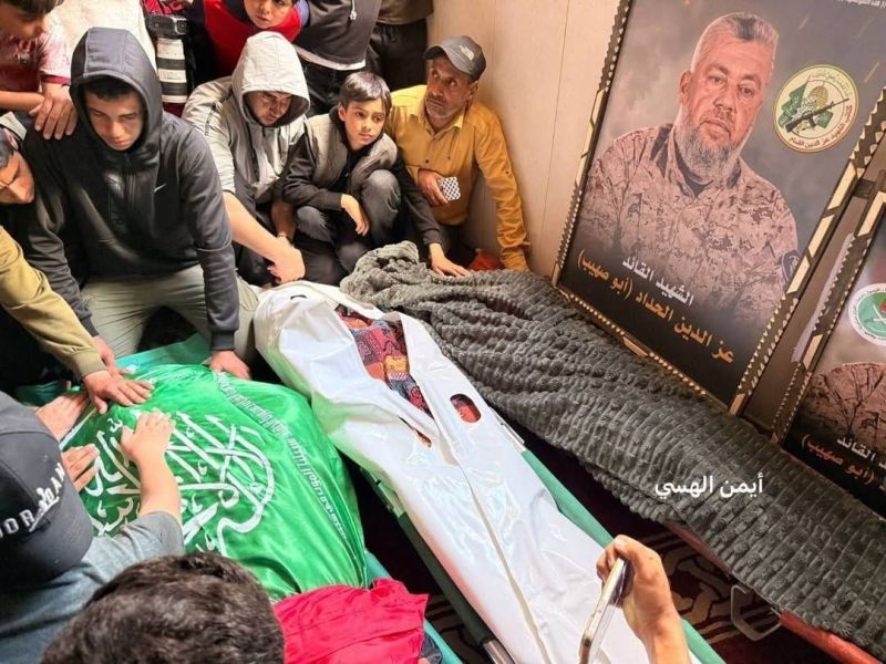 تشييع مهيب للقائد عز الدين الحداد في غزة