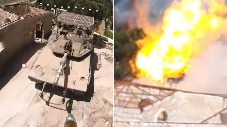 حزب الله يستهدف دبابتي ميركافا بمسيّرتين انقضاضيتين