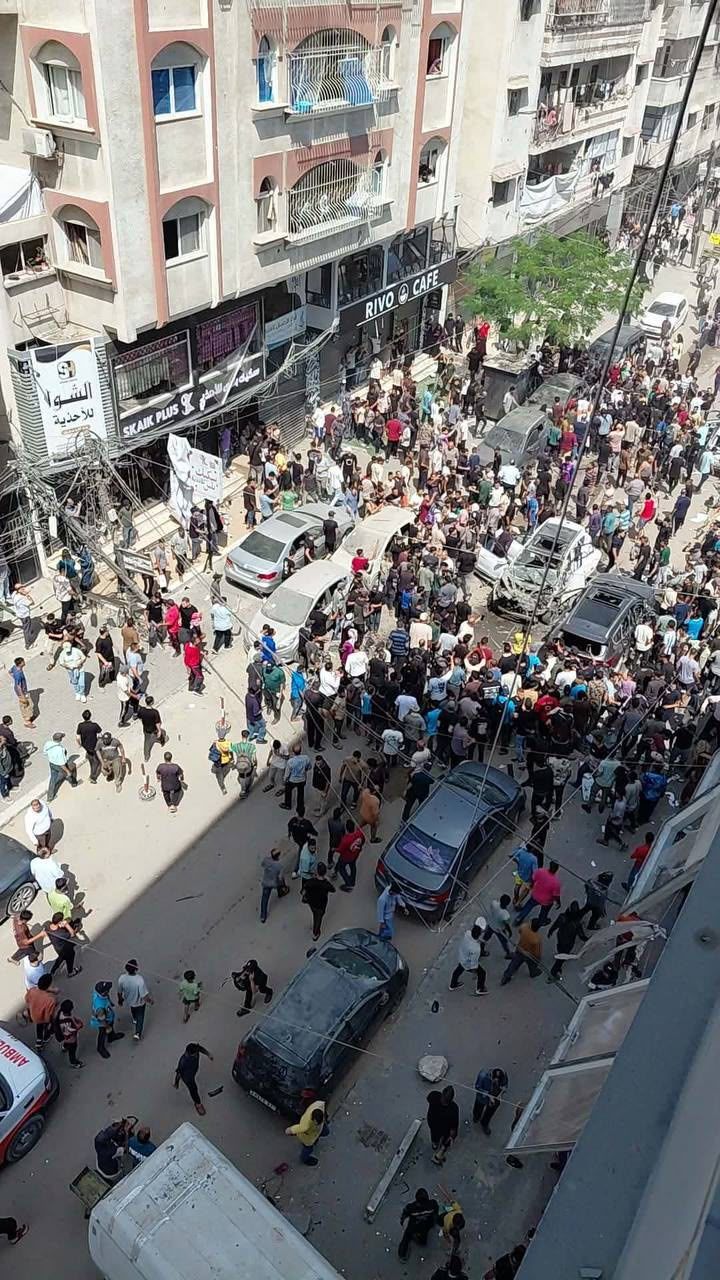 شهيدان وإصابات باستهداف إسرائيلي وسط غزة