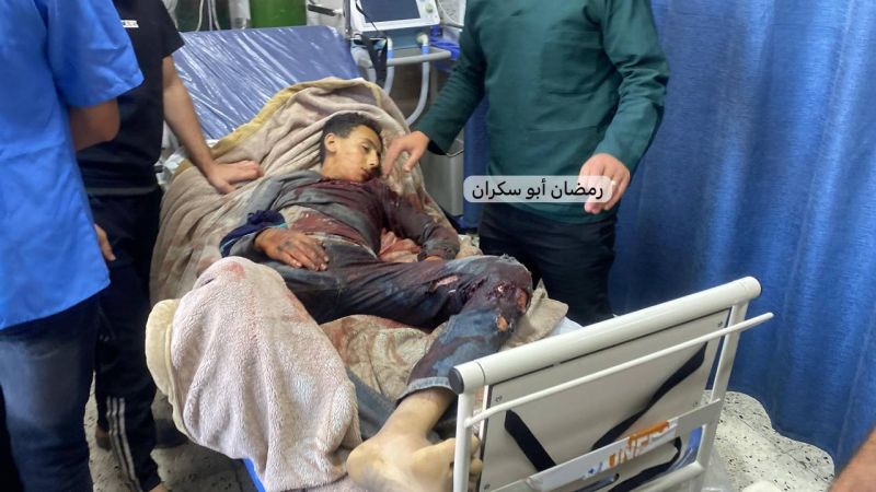 استشهاد طفل وإصابة آخر في قصف لطائرة إسرائيلية شرقي مدينة غزة