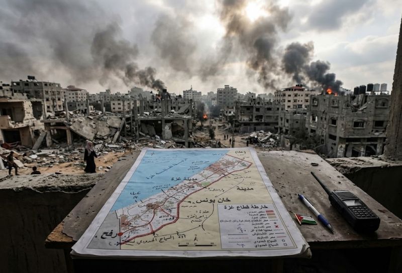 خارطة ملادينوف .. جمود يدار تحت نار إسرائيل في غزة