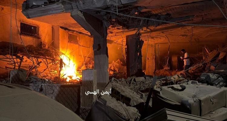 إصابات وقصف ونسف.. الاحتلال يصعّد عدوانه على مناطق متفرقة في غزة