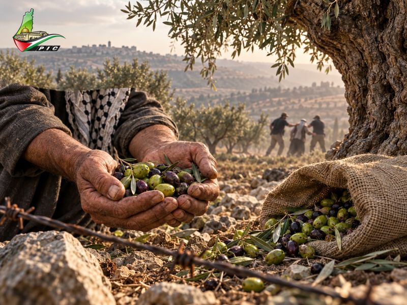   “عونة” تساند 2250 مزارعا بالقدس في موسم زيتون تحاصره الاعتداءات