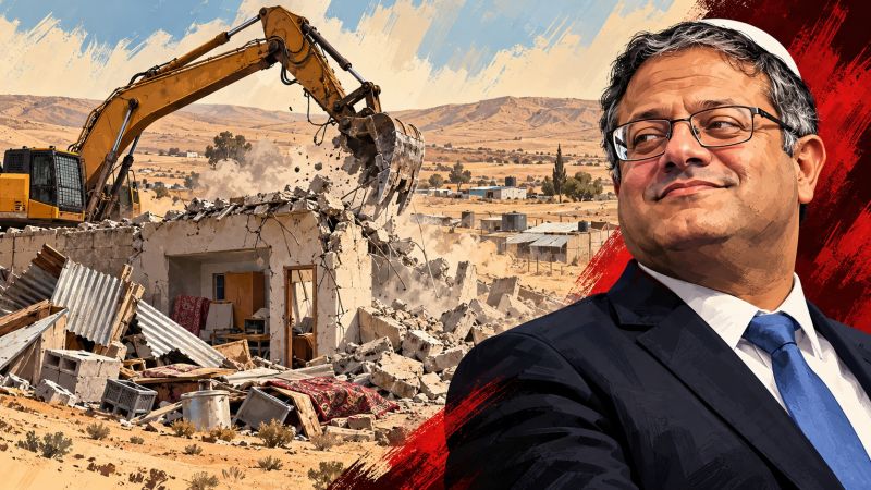 بن غفير يتباهى بتشريد الفلسطينيين.. البيوت المهدومة إنجاز على أنقاض حياة أصحابها