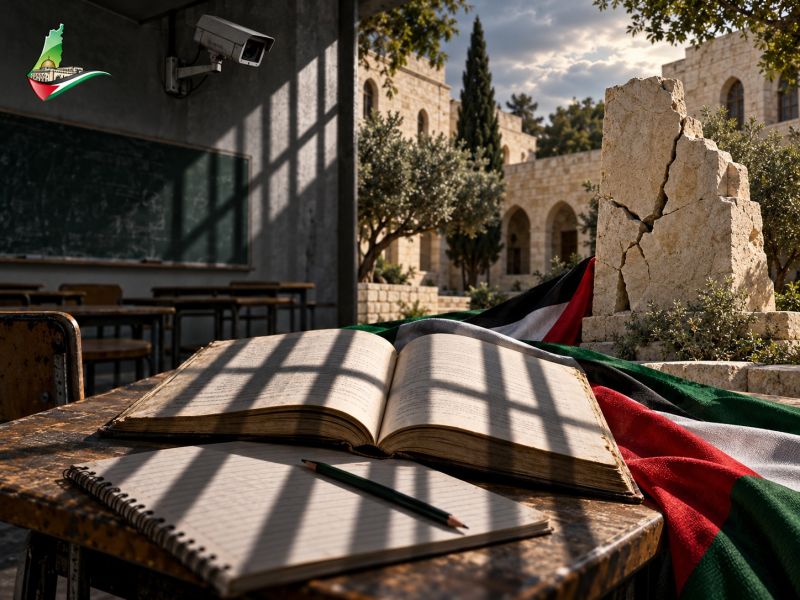 الاحتلال يوسّع الملاحقة بتهمة “التحريض”.. التعليم والذاكرة الفلسطينية في دائرة الاستهداف