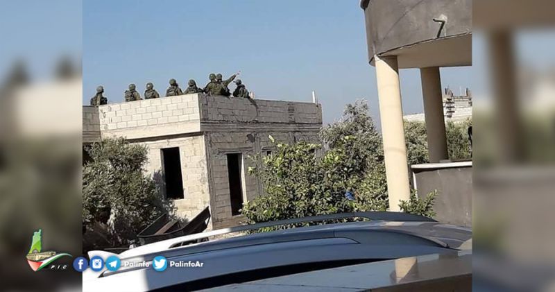 الاحتلال يحوّل منزلاً إلى ثكنة عسكرية في عربونة شرق جنين