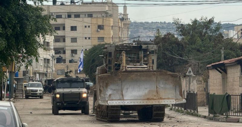 قوات الاحتلال تغلق مداخل يعبد جنوب غرب جنين