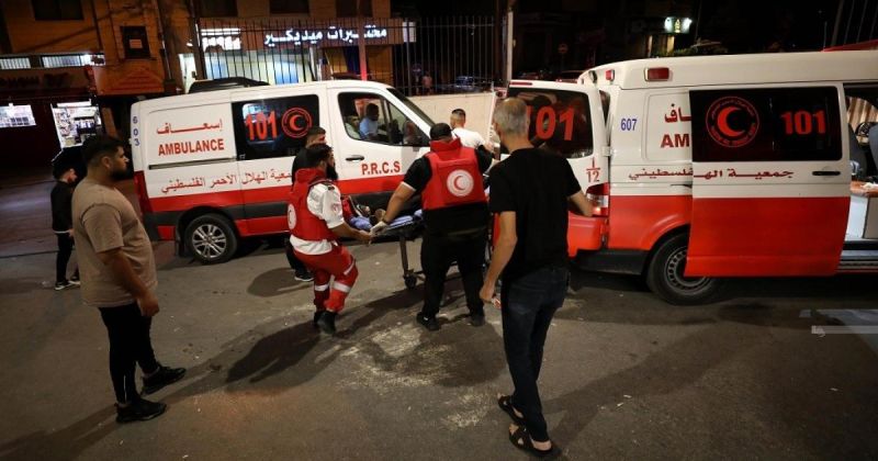 إصابات بالاختناق في قرية دير أبو مشعل شمال رام الله