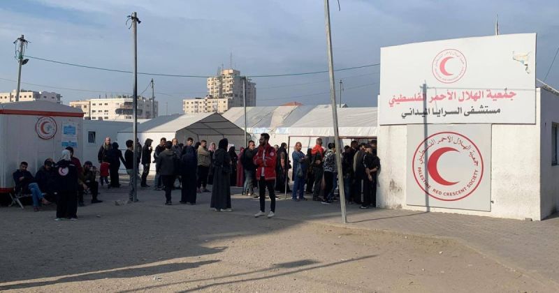 الهلال الأحمر: مستشفى ميداني جديد سيعمل قريبا في شمال قطاع غزة