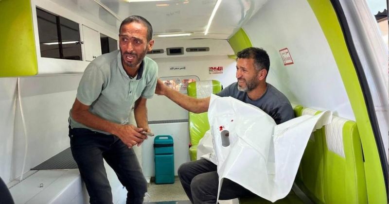 شهيدتان واصابة 17 آخرين في قصف مروحي غرب خان يونس