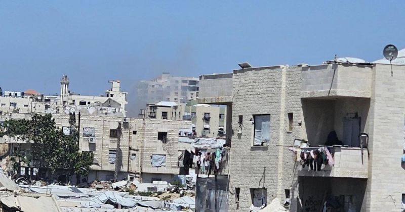 شهيدان وإصابات خطيرة في غارة إسرائيلية استهدفت نقطة أمنية غرب غزة