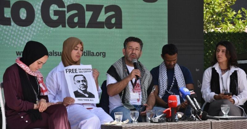 54 سفينة – "أسطول الصمود" ينطلق الخميس من تركيا متوجها إلى غزة
