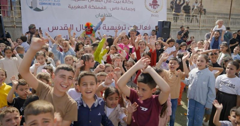 ألعاب وألوان وفرح.. مبادرة لـ"بيت مال القدس" تعيد أجواء العيد لأطفال القدس