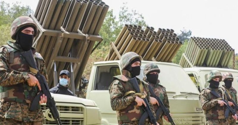 حزب الله يعلن استهداف منطقة الكريوت شمال حيفا برشقة صاروخية