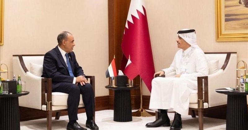 قطر ومصر تبحثان جهود دعم الوساطة بين الولايات المتحدة وإيران