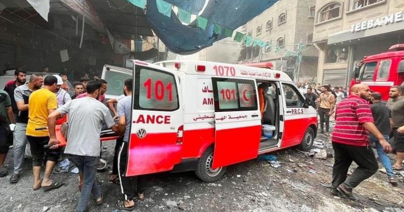 4 إصابات في قصف إسرائيلي استهدف النصيرات وسط قطاع غزة