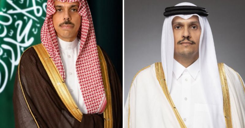 اتصال سعودي قطري يتناول جهود دعم الوساطة الهادفة لخفض التصعيد