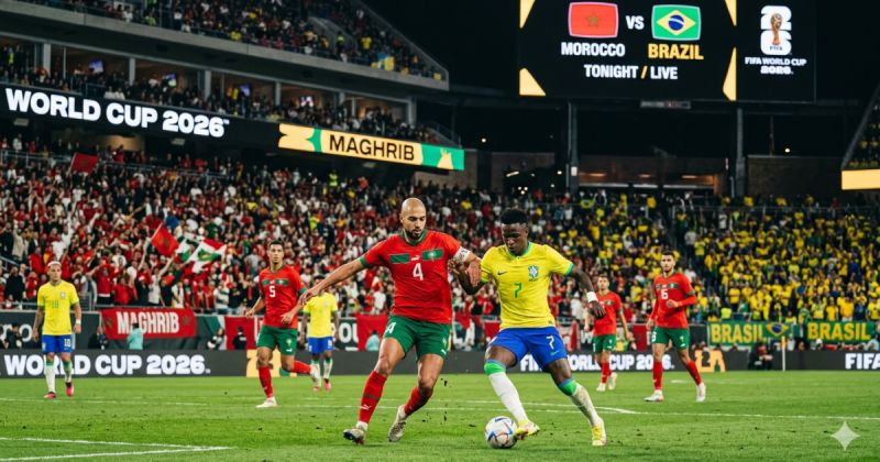 موعد مباراة المغرب والبرازيل الليلة في كأس العالم 2026 - brasil vs marruecos