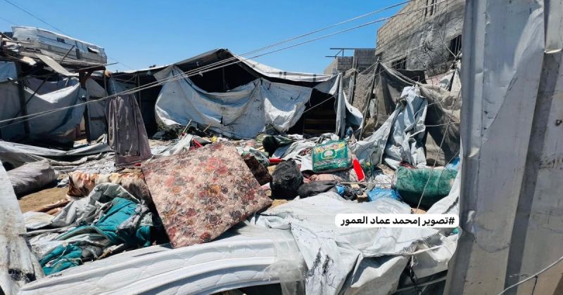 شهيدة وطفلة و7 إصابات جراء قصف إسرائيلي غرب خان يونس