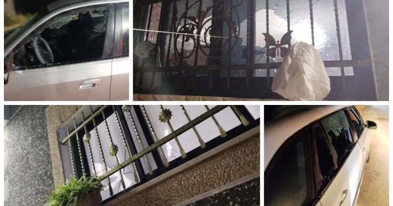 مستوطنون يهاجمون منازل المواطنين في ياسوف شرق سلفيت