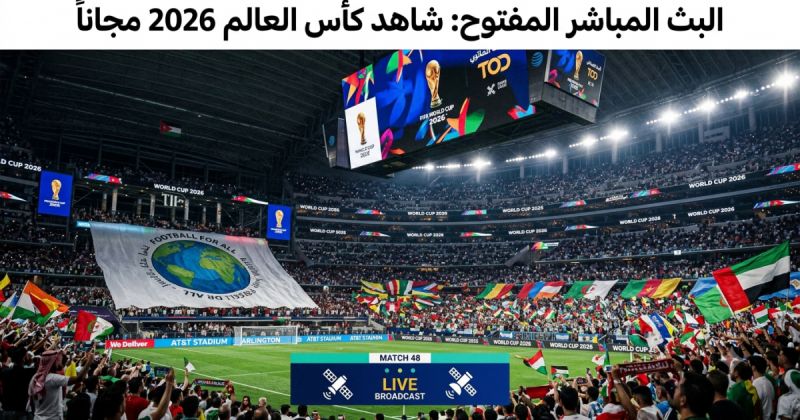 القنوات المفتوحة الناقلة لمباراة الجزائر والنمسا في كأس العالم 2026