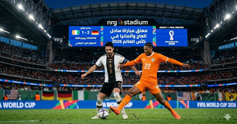 معلق مباراة ساحل العاج وألمانيا في كأس العالم 2026