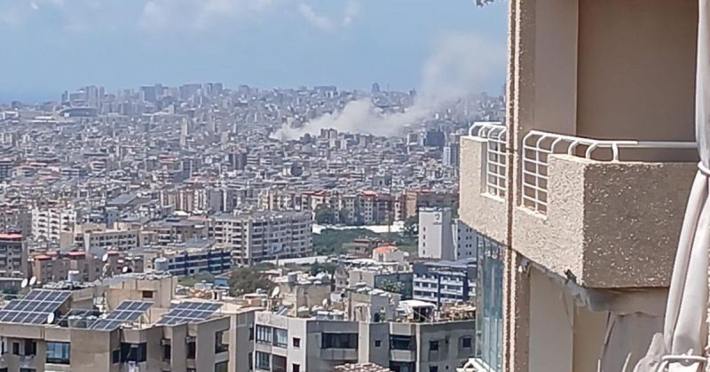 غارة إسرائيلية تستهدف موقعاً لحزب الله في ضاحية بيروت الجنوبية