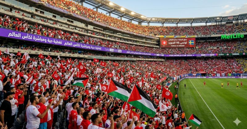 معلق مباراة تونس ضد السويد في كأس العالم 2026 - معلق المواجهة الكبرى
