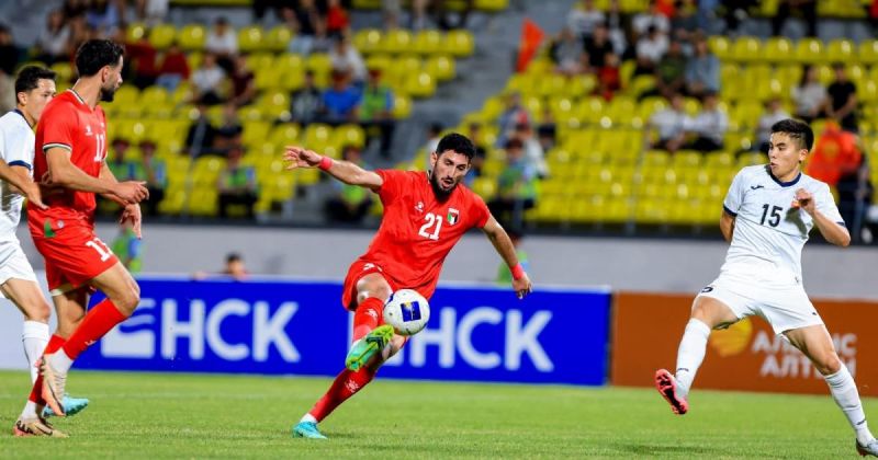 المنتخب الوطني يتعادل للمرة الثانية مع قرغيزستان