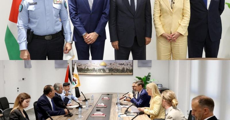حسين الشيخ يؤكد للوفد الأوروبي أهمية دعم المؤسسات الفلسطينية