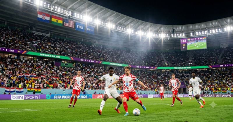 مشاهدة مباراة كرواتيا وغانا بث مباشر في كأس العالم 2026 -  بي أن سبورت مباشر