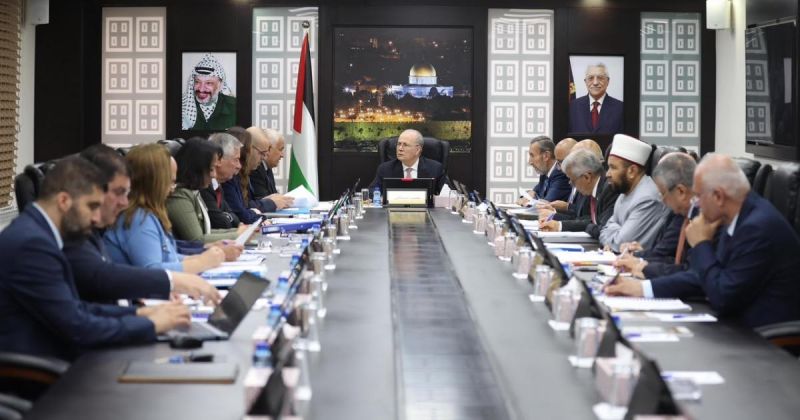 خلال جلستها الأسبوعية - الحكومة تحذر من تصاعد العدوان على قطاع غزة