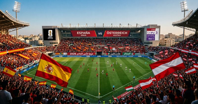 مباراة إسبانيا ضد النمسا مباشر beIN SPORTS MAX 3 LIVE - النمسا وإسبانيا لايف يلا شوت