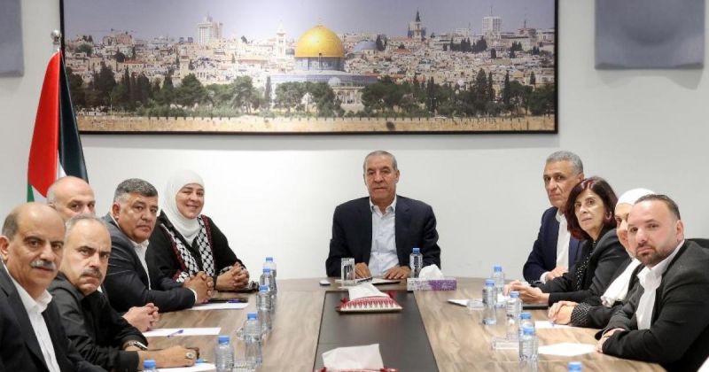 حسين الشيخ يلتقي فعاليات ومؤسسات محافظة نابلس