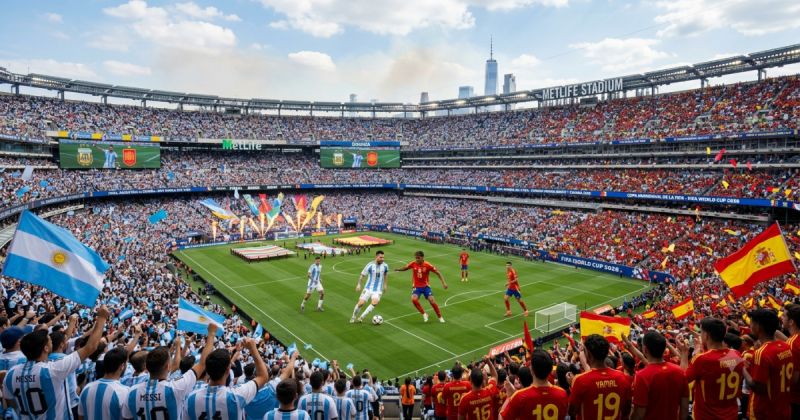 نهائي مونديال 2026: الأرجنتين تواجه إسبانيا في قمة التاريخ