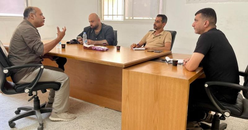 بيت الصحافة وجامعة الأقصى تبحثان سبل التعاون المشترك