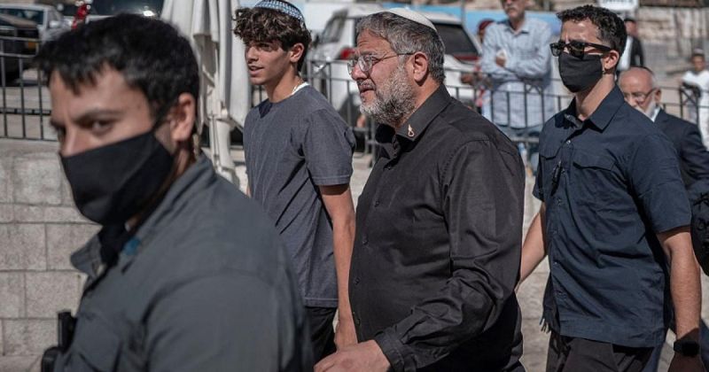 بن غفير يقتحم بلدة بسمة طبعون قضاء حيفا وسط احتجاج الأهالي
