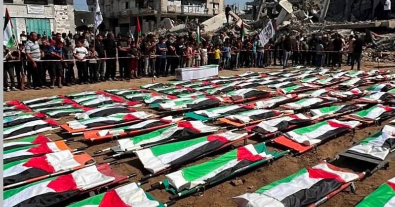 فتوح يُعقّب على تشييع 112 شهيدا في غزة اليوم