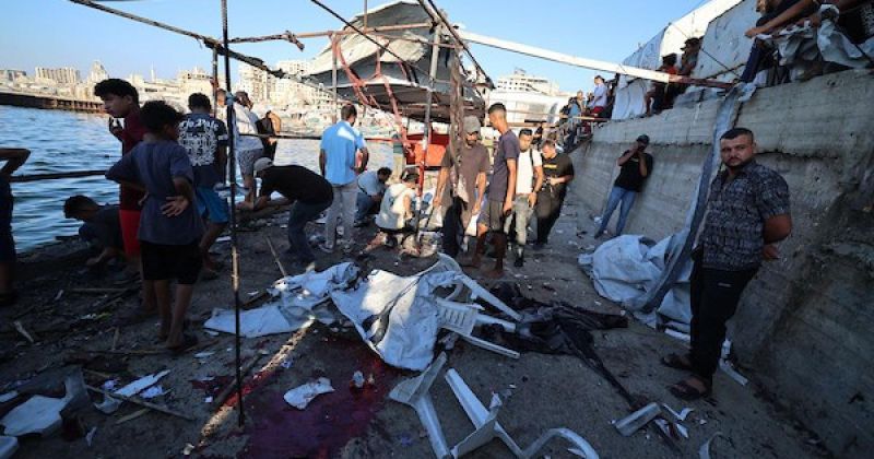 ارتفاع عدد شهداء مجزرة ميناء غزة إلى 7