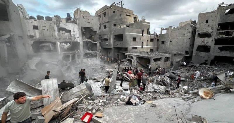 الدفاع المدني بغزة: تضرر 117 شقة سكنية جراء القصف الأخير على حي الصبرة