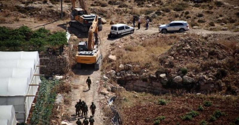 الاحتلال يصدر أمرًا عسكريًا بمصادرة نحو 100 دونم في دير نظام برام الله
