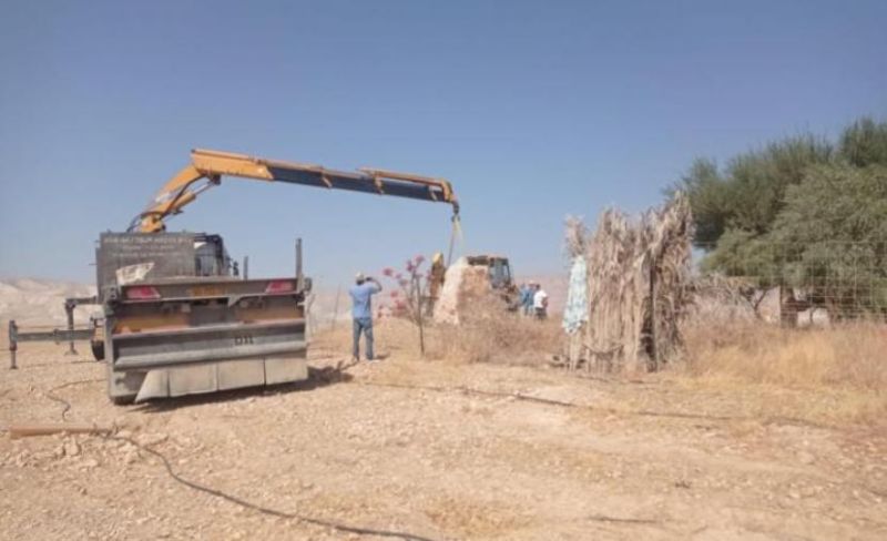 الاحتلال يخطر بالاستيلاء على 7 دونمات في منطقة الجابريات بجنين