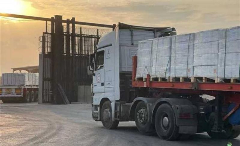 دفعة جديدة من شاحنات المساعدات في طريقها لغزة
