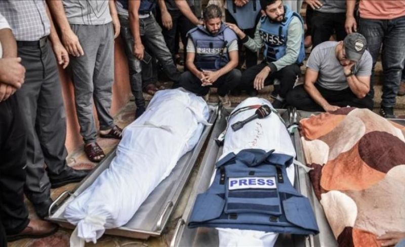 نقابة الصحفيين: 53 جريمة بحق الصحفيين خلال آذار بينها شهيدان