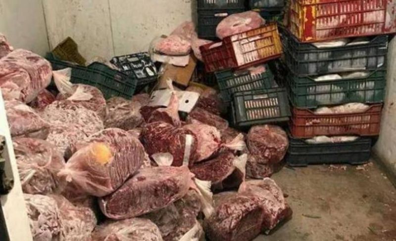 إتلاف قرابة 2 طن من اللحوم والمجمدات الفاسدة خلال جولة رقابية مكثفة بخانيونس