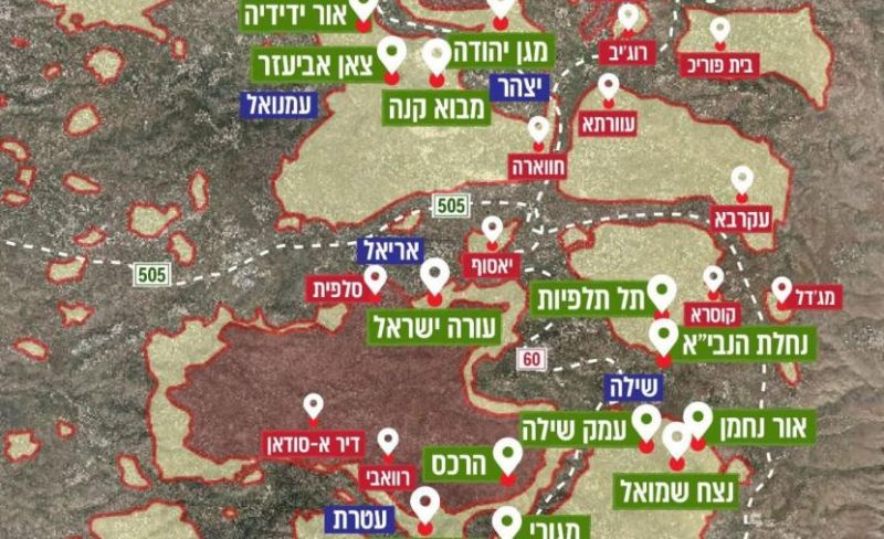 ثورة استيطانية في عمق مناطق (ب): إقامة 20 بؤرة جديدة لتقويض اتفاقيات أوسلو