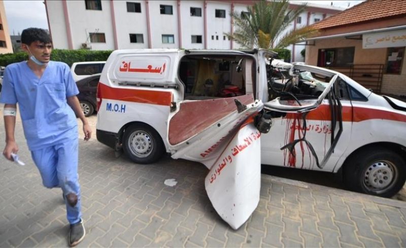 قوات الاحتلال تعتقل 7 مسعفين وسط قطاع غزة.. والصحة تدين