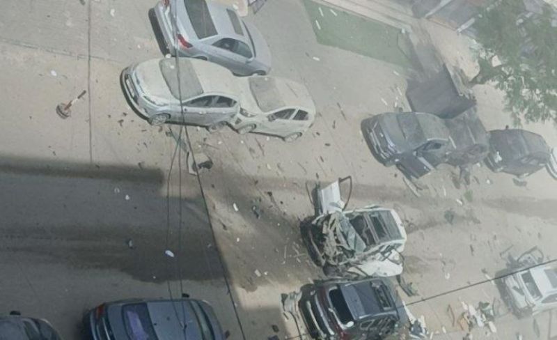 شهيدان وإصابات باستهداف سيارة مدنية وسط مدينة زة