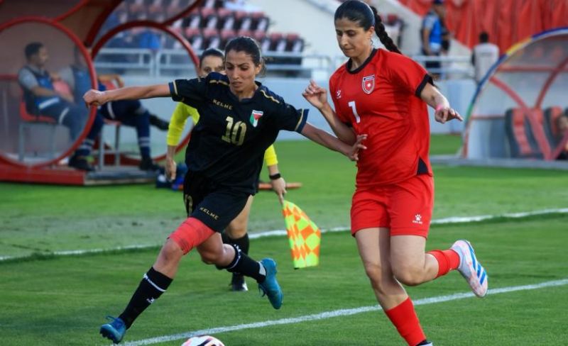 فدائيات فلسطين يتعثرن أمام نشميات الأردن ودياً